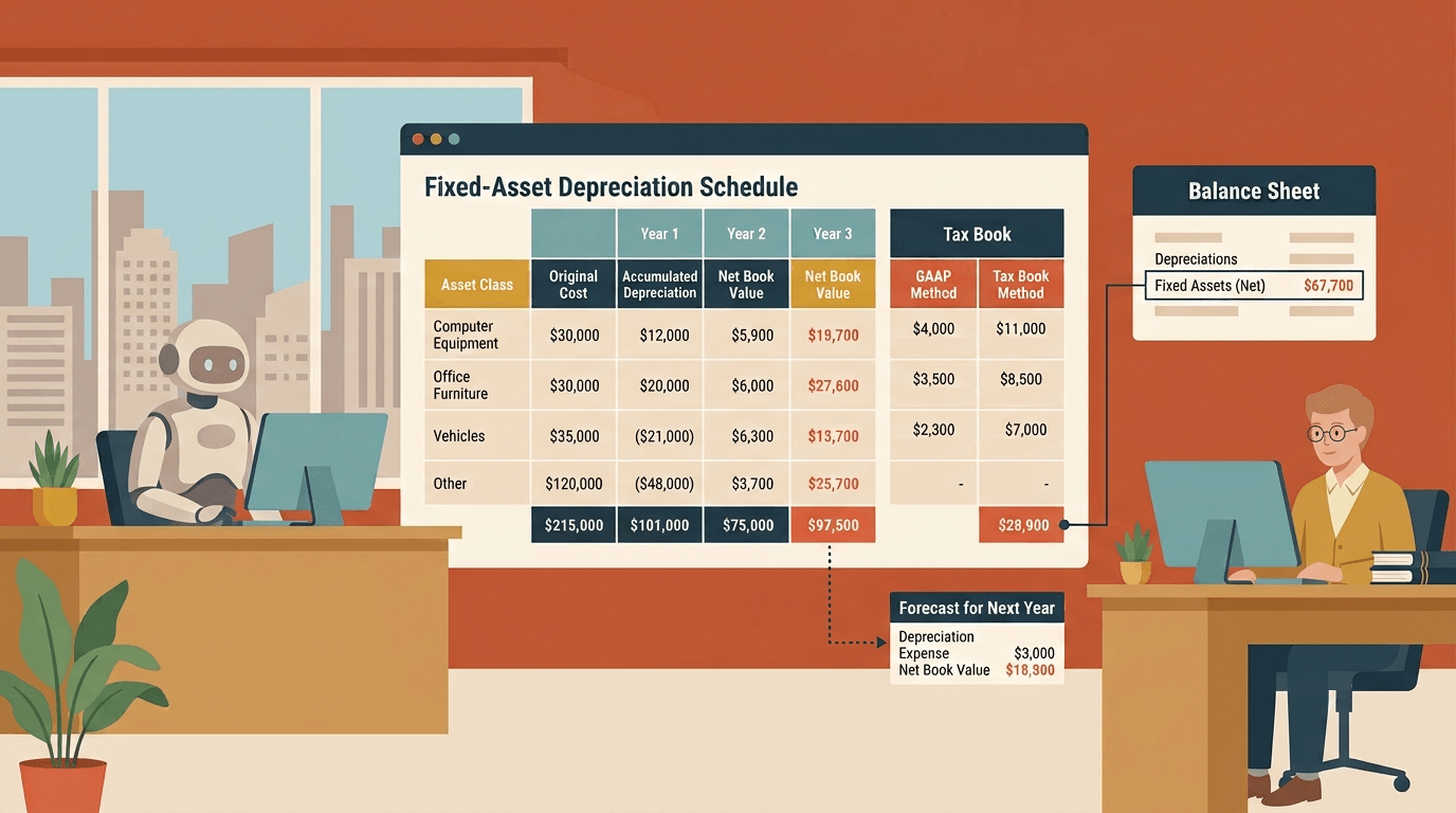 Xero Fixed Asset Register & Depreciation Schedule: Where the Native Module Stops