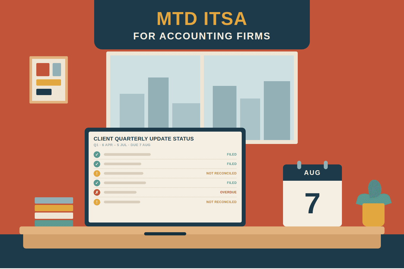 MTD ITSA for Accounting Firms: Why Xero Can't Tell You Which Clients Are Behind