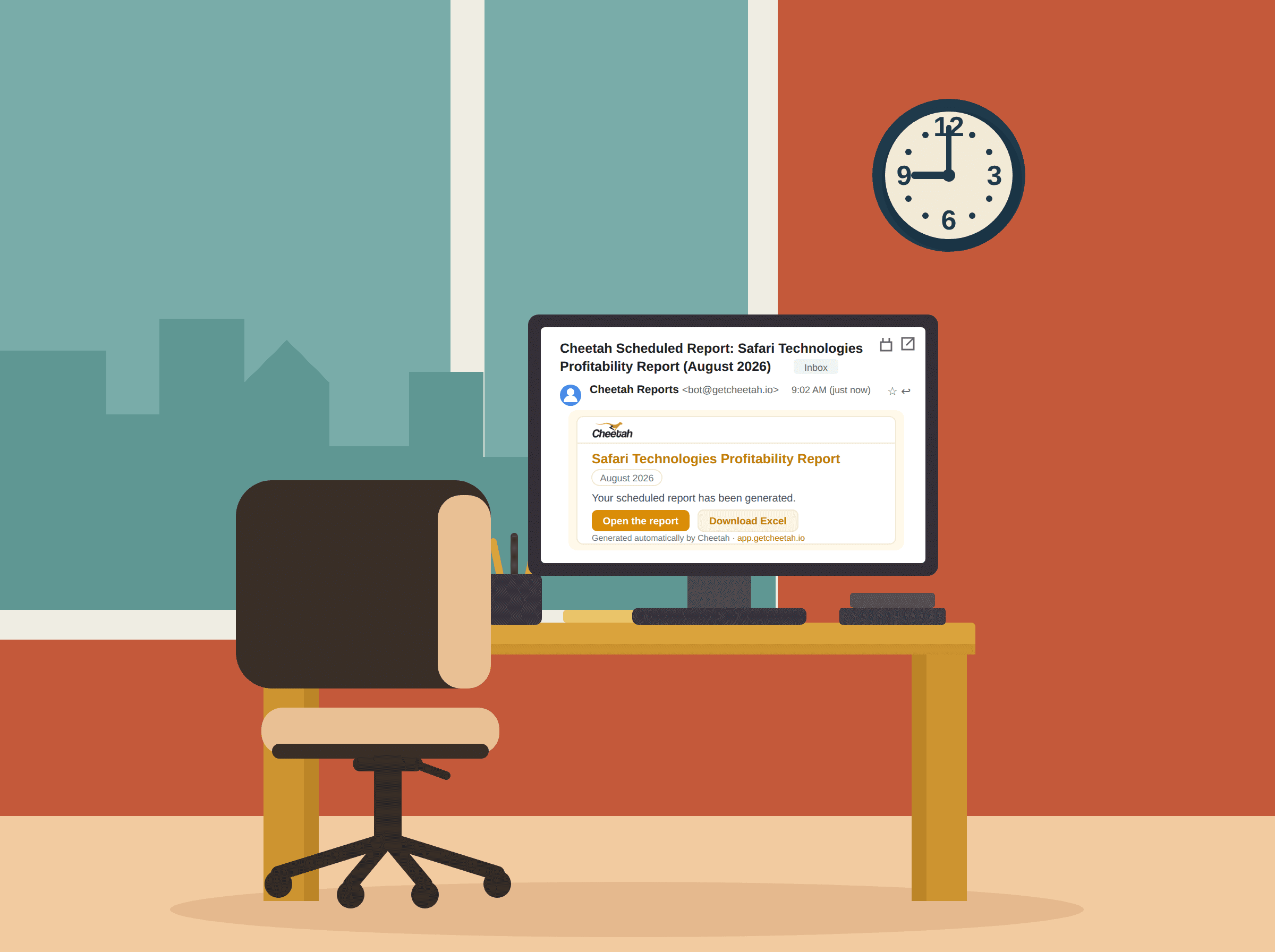 Scheduled Xero Reports: Your Cheetah Reports Now Run Themselves