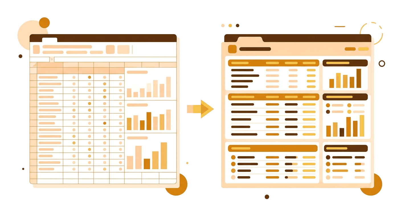 Consolidated report built to your exact reporting format
