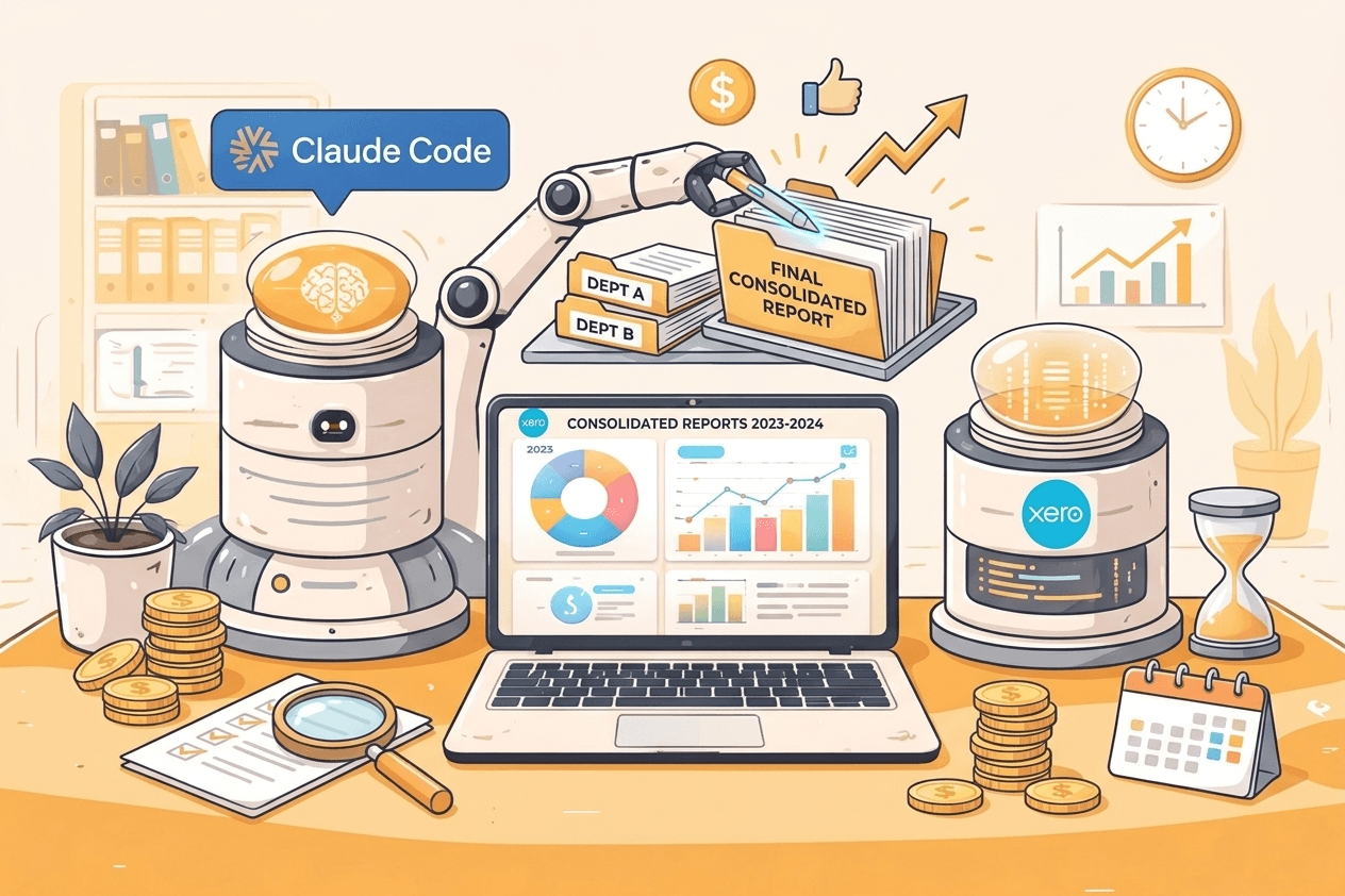 How to Use Claude Cowork to Build a Consolidated Xero Report Across Multiple Organisations