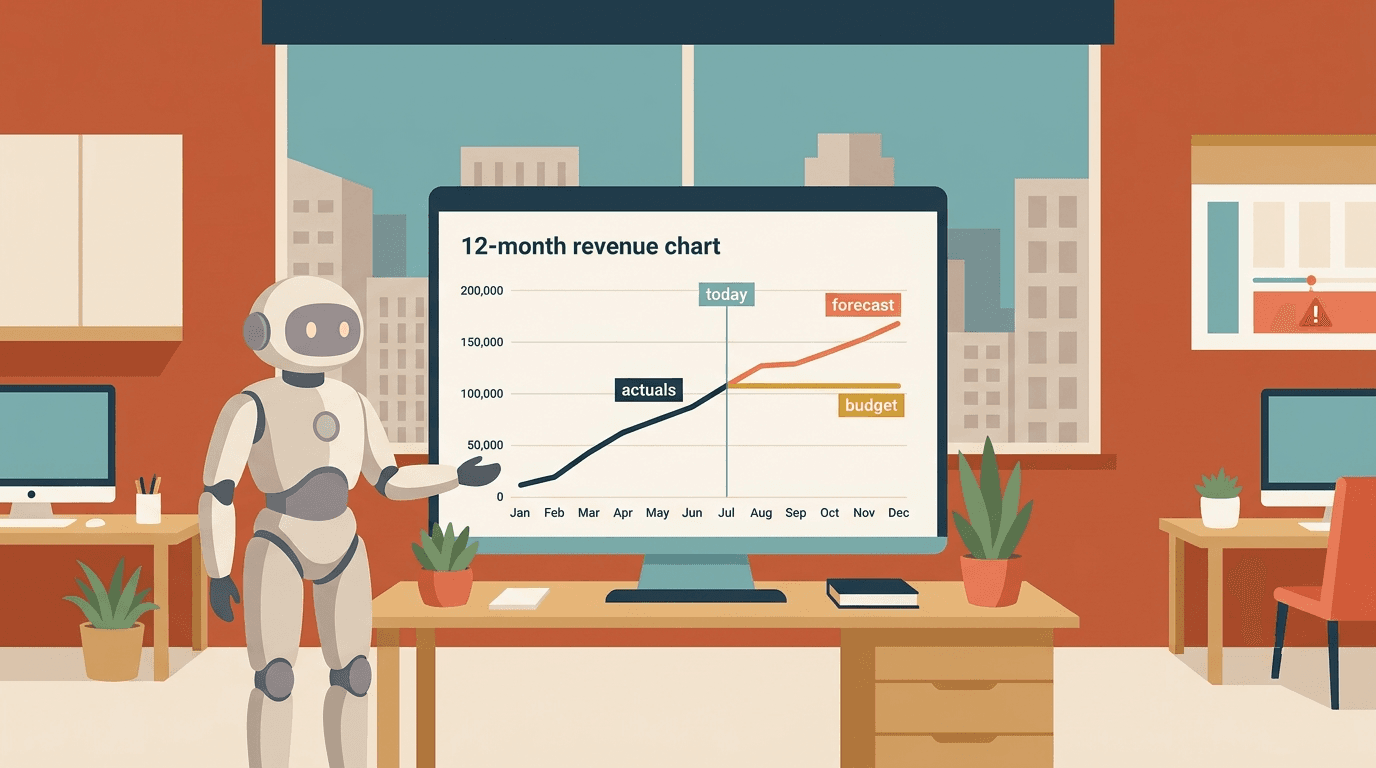 The Xero Rolling Forecast Problem: Why a Static Budget Isn't a Forecast