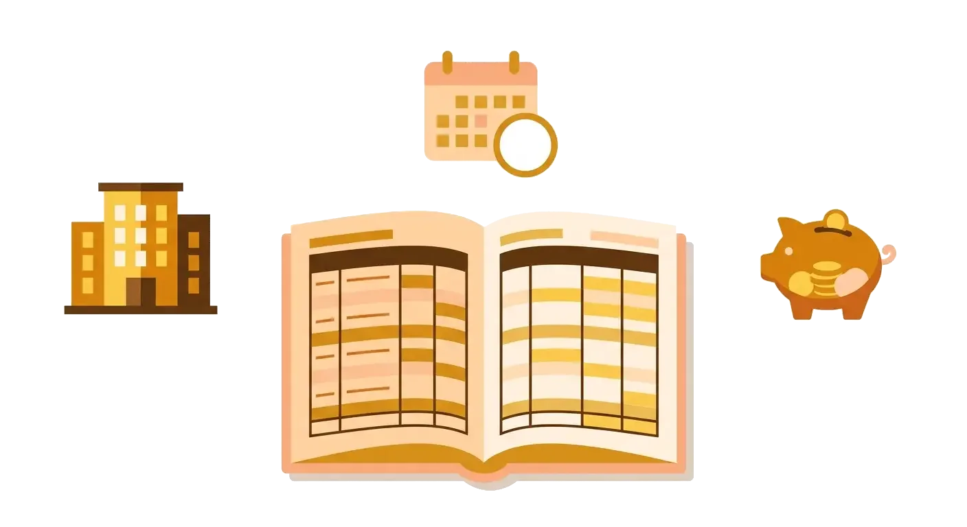 Bookkeeping Schedules